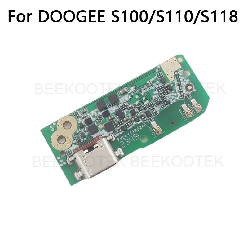 New Original DOOGEE S100 S110 S118 USB Board Base Charging Charge Port Board With Microphone Parts For DOOGEE S118 Smart Phone