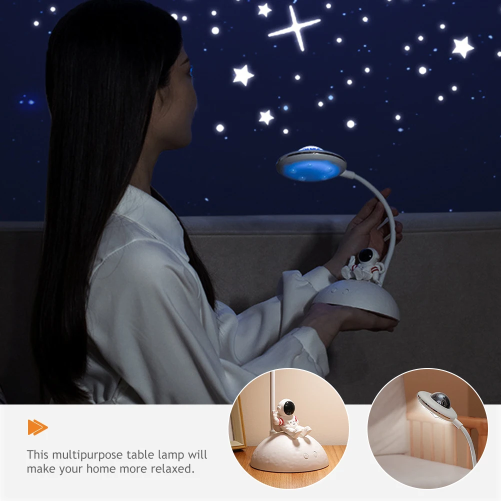 

Creative 1 Pack Led Projection Night Atmosphere Star Lamp Projector Bedside Lamp Indoor Decor Desktop Light Warm Light