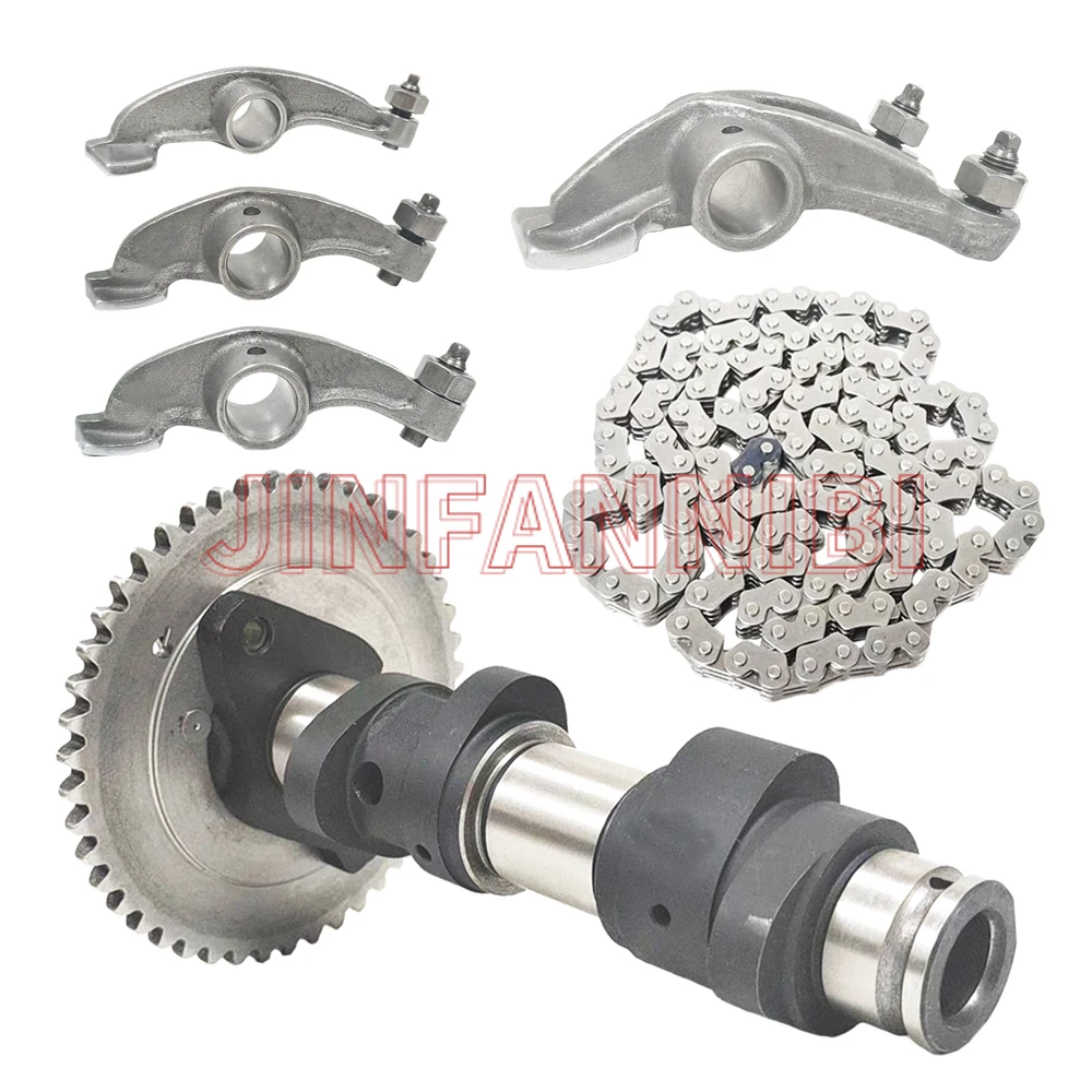 Wał krzywkowy zestaw wałka rozrządu z łańcuchem timina do YXR66F Rhino 660 04-07 YFM660F Grizzly 660 02-08 Hisun 700cc ATV UTV EFI HS