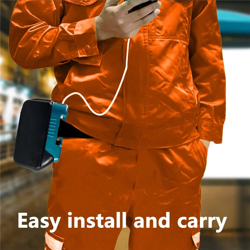 AB08-2 pacote adaptador de carregador usb para bateria com usb & tipo-c adaptador de roda de energia de carregamento rápido carregador usb