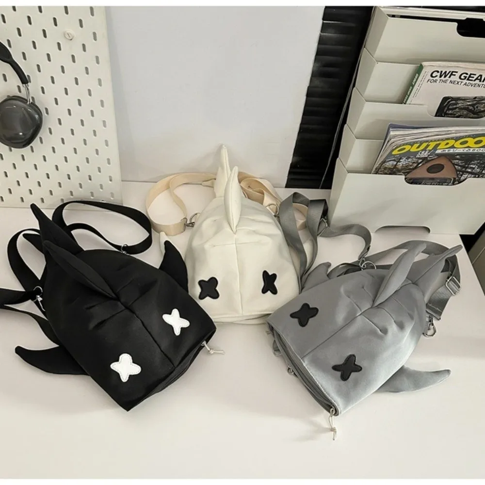 Adjustable Strap Shark Backpack Unique Design New Design Casual Travel Bag Versatile Style Unisex Model Trendy Rucksack
