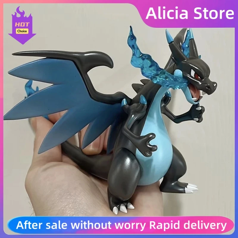 

New Pokemon Tyranitar Charizard Anime Figure Cute Statue Toys Pvc Model Desktop Collection Decorations Children Birthday Gift