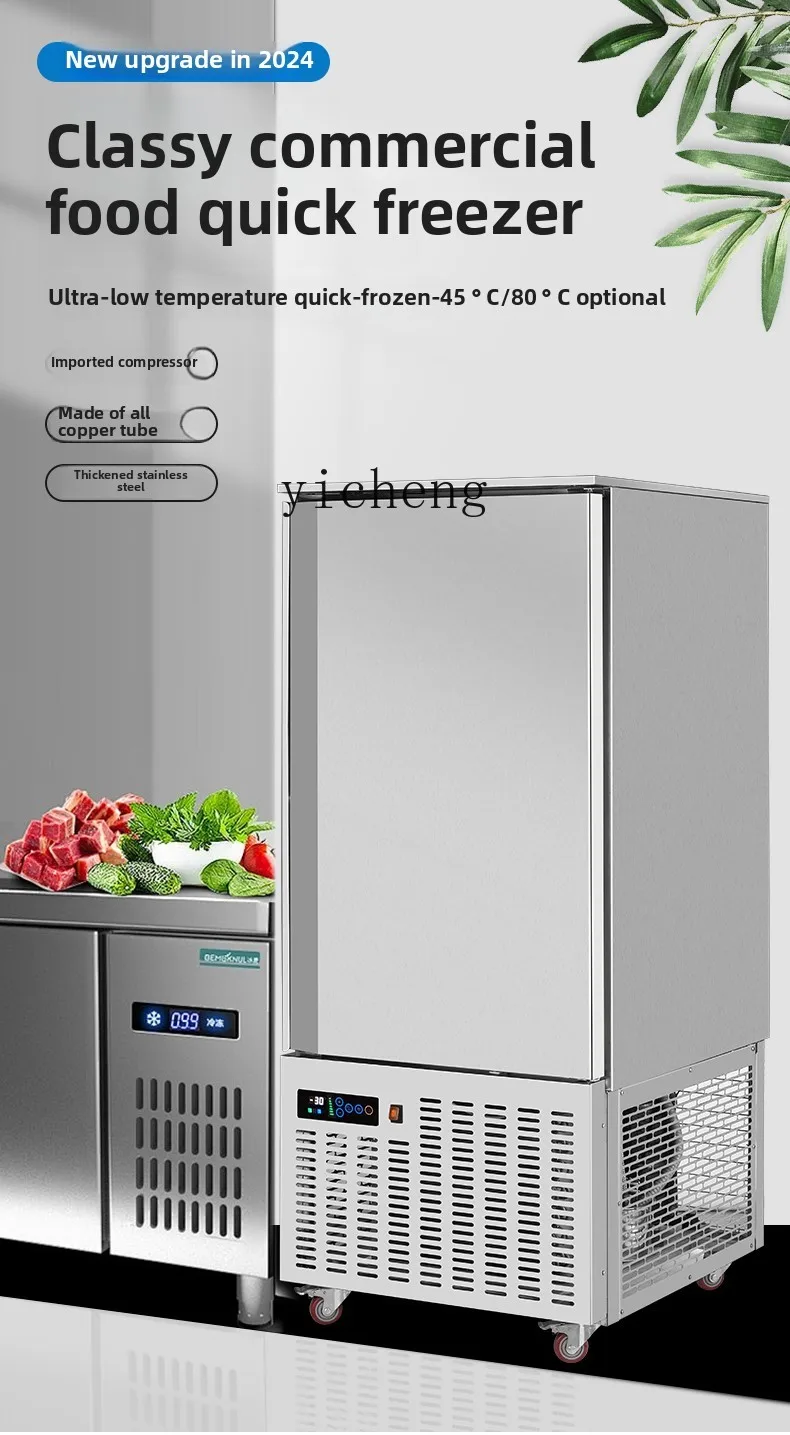 r8.17- quick-freezing machine commercial air-cooled minus 45 degrees sea cucumber dumpling buns frozen insert frozen