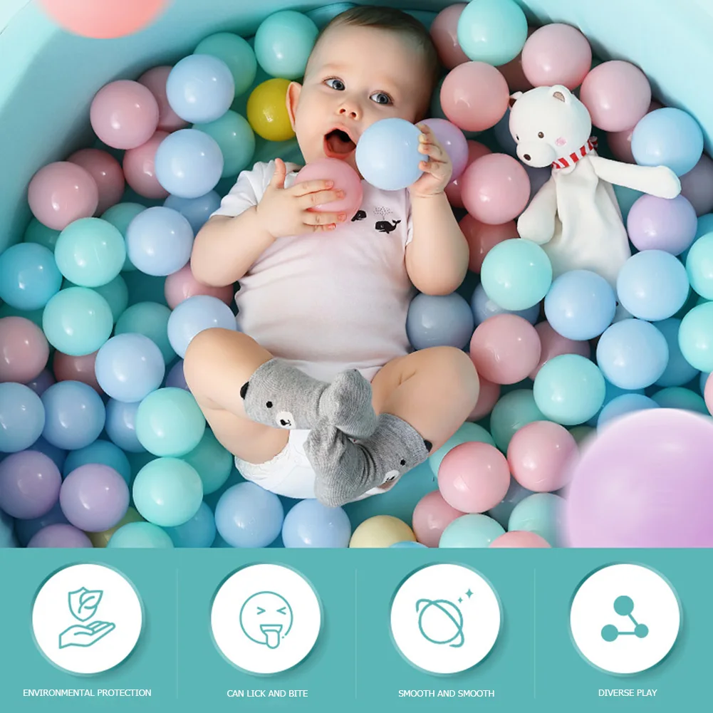 25/50/100pcs PVC Water Zwembad Ocean Wave Bal Kleurrijke Ocean Wave Bal Party Props 5.5cm Vroege Onderwijs voor Kinderen Grappig Speelgoed