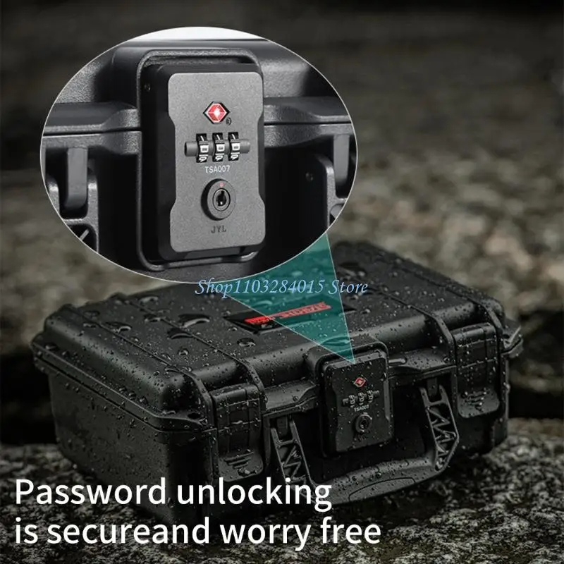 

R6FF IP67 Dustproof Protective Storage Box For Pocket 3 Action Camera Gear Double Layer Design Travel Friendly Case