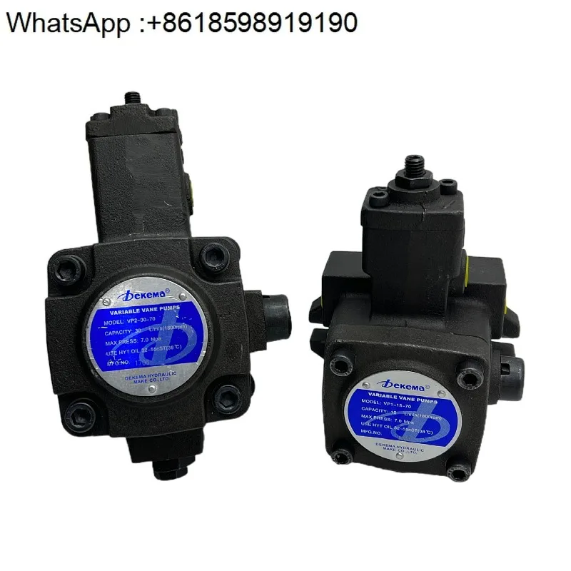 

Hydraulic Variable Vane Oil Pump VP1 - 12/15/20 - 70 VP2- 30/40-70 55