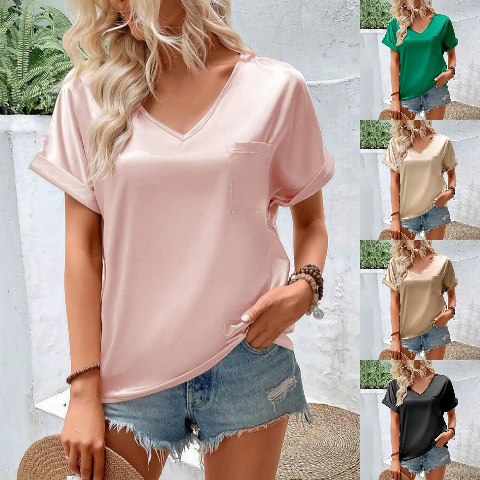 Women Casual Loose Top, Oversized Shirt, Retro Style, Elegant, Youthful Fashion, Summer, 2024 Blusas Para Mujer Camisas