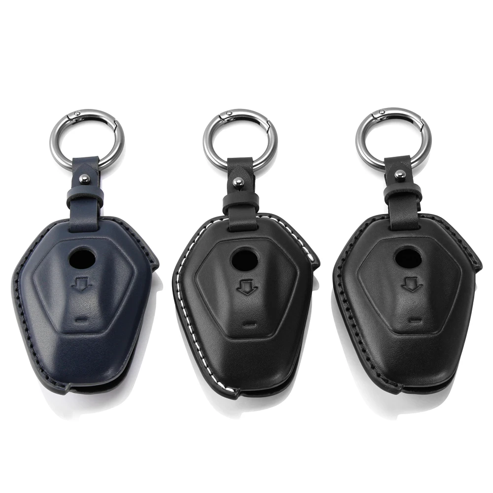 

Leather Key Case for BMW R1300GS 1300GS R12 2025 ADV Adventure Motorcycle Keychain Remote Cover Bag Shell Housing Accessories