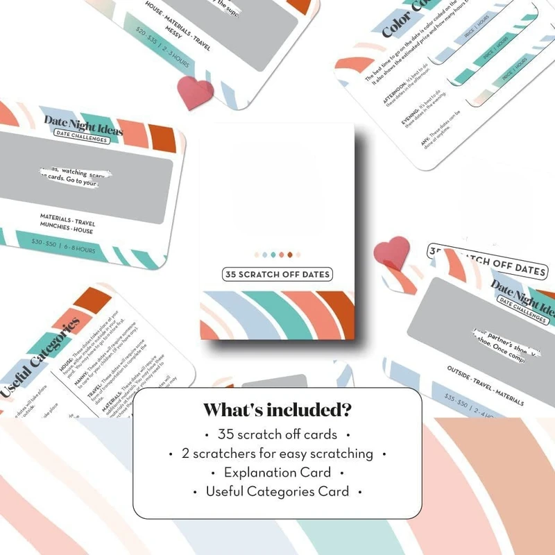 حار بيع أفكار التاريخ الليلي النسخة الإنجليزية رومانسية المواعدة زوجين لعبة لعبة بطاقة الصفر #4