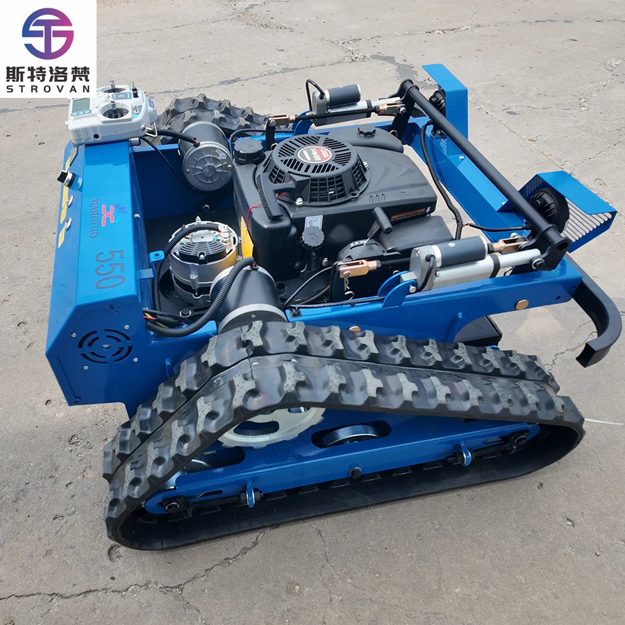 

STLF WJW China High Quality Lawn Mower 22 Horsepower with Off-Road Remote All Terrain Automatic Lawn Mowing Robot