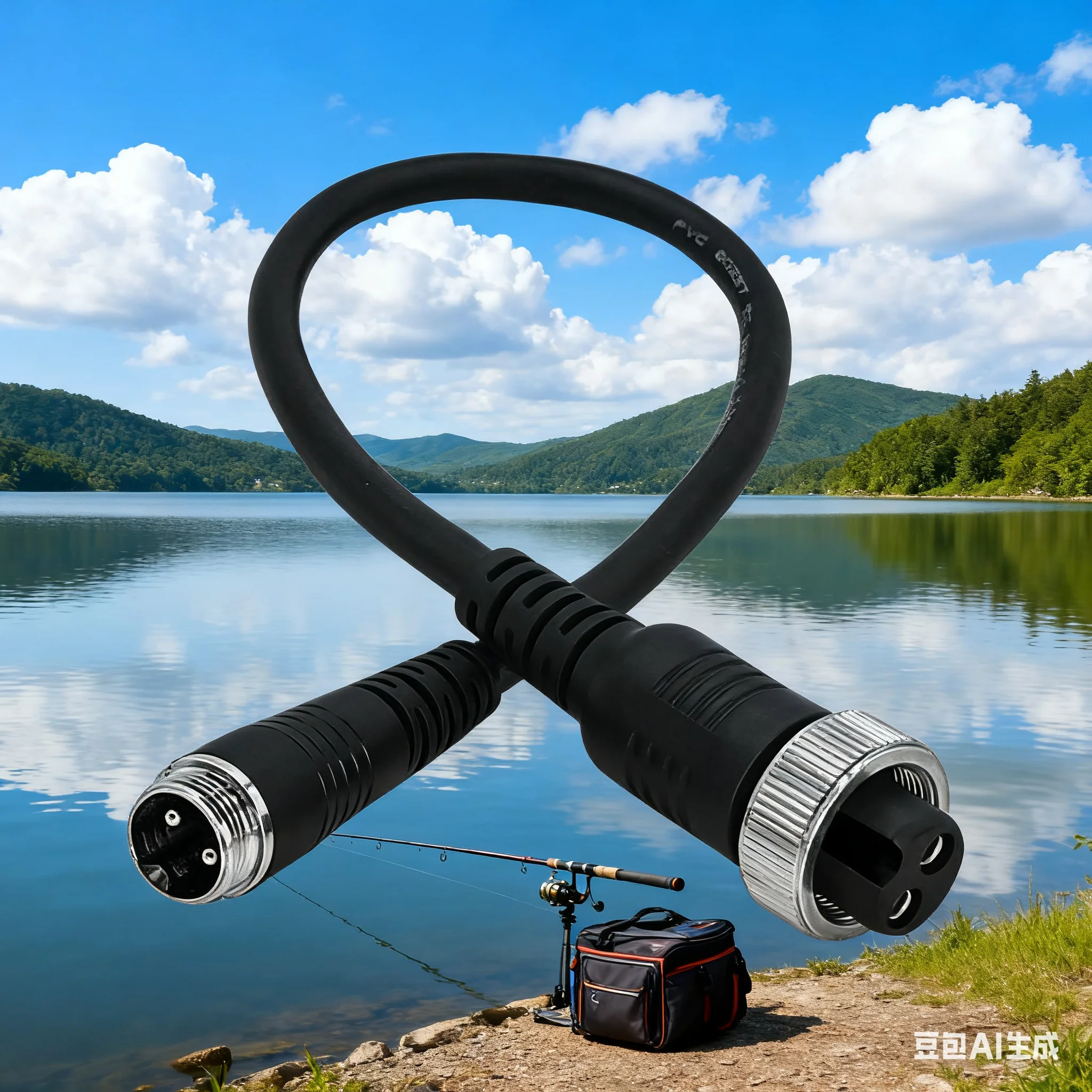 Кабель питания электрической катушки 45/100/200 см, кабель-адаптер передачи питания из ПВХ для лески DAIWA-800MJ, запасные части