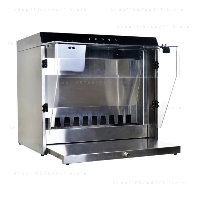 Stainless Steel Water Curtain Spray Booth Negative Pressure Exhaust Workbench Water Curtain Box for Painting