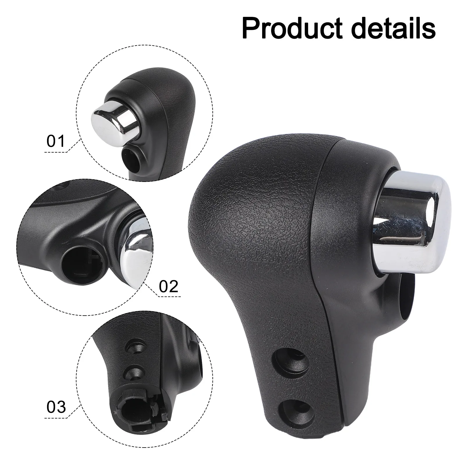 

Ручка переключения передач для салона автомобиля, идеально подходит для Honda, простая установка, полный комплект рычага переключения передач.