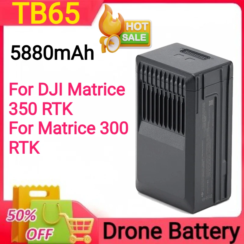 

For DJI TB65 Intelligent Flight Battery Capacity 5880mAh It Can be recharged 400 times for Matrice 350 RTK/for Matrice 300 RTK