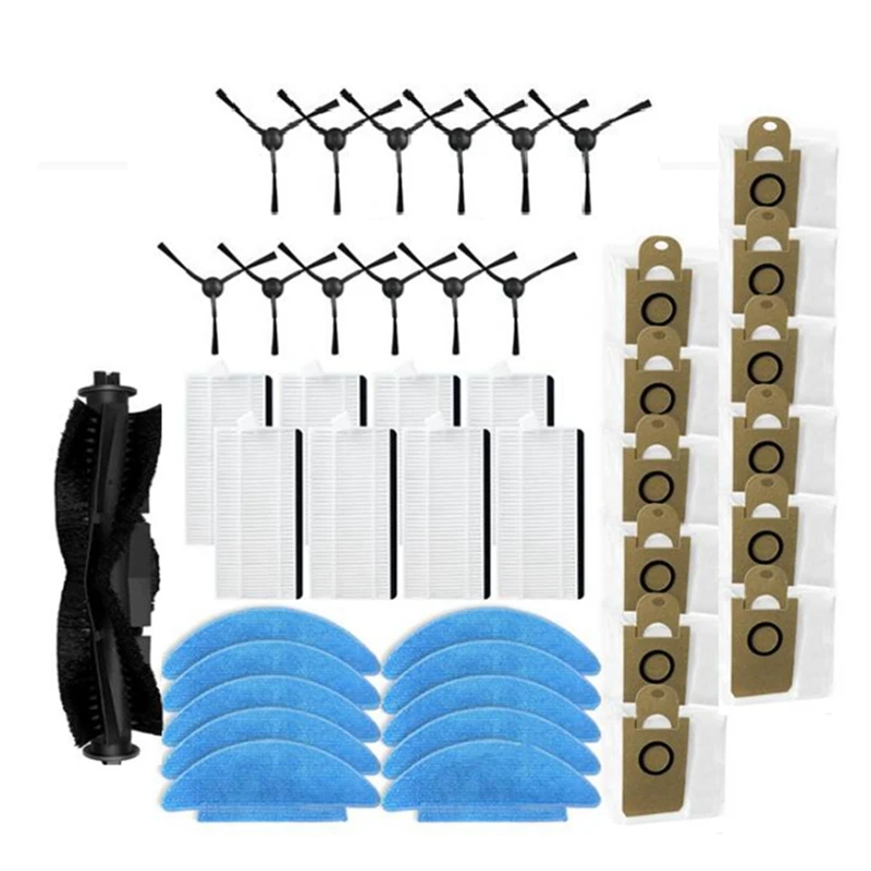 43 Pcs Ultra Durable Accessories For Ilife T10s / Aonus I8 Sweeper Accessories