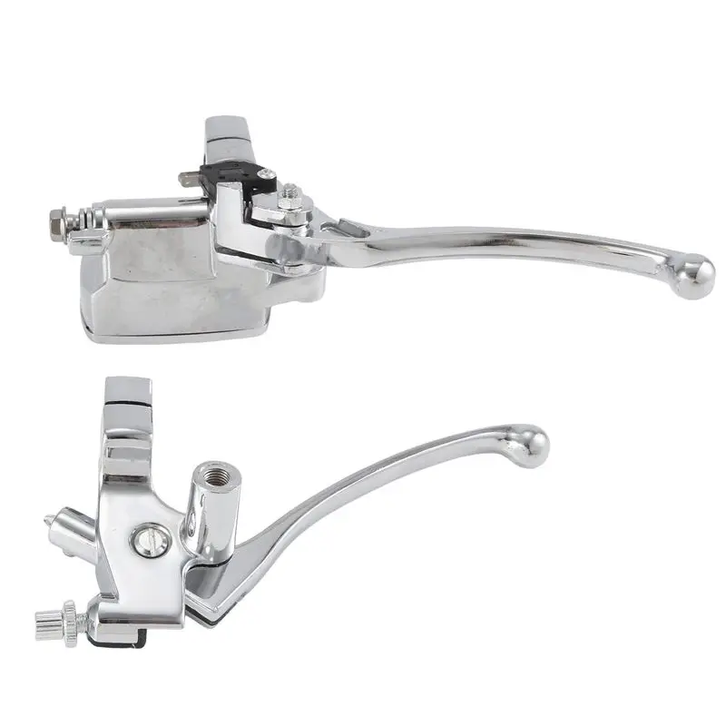 

A65P-2PCS Motorcycle Handle Brake Pump Clutch Hydraulic Brake Master Cylinder For Honda CB400SF CB250