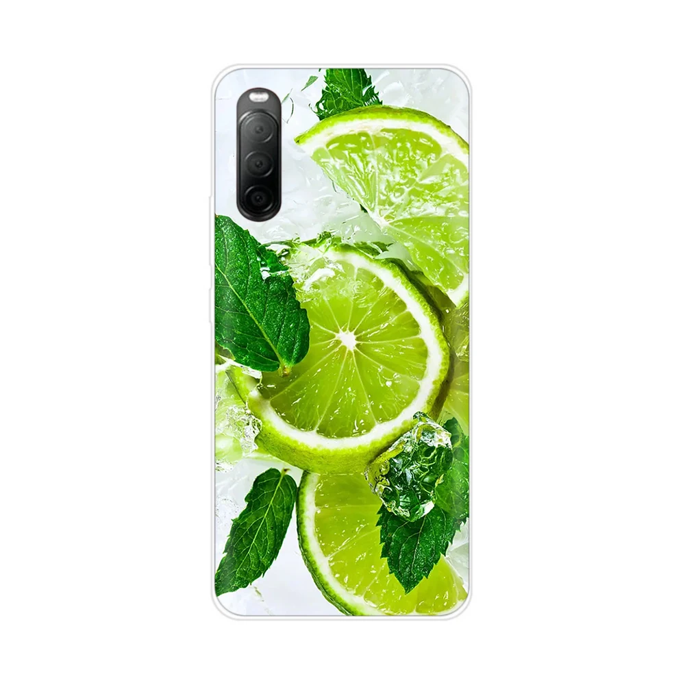 Phone Case For Sony Xperia 10 II Cases 10 iii Soft TPU Silicone Bumper Shockproof Back Cover For Sony Xperia 10 II III Case Capa