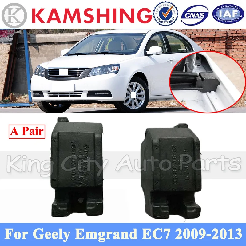 

CAPQX Engine Hood Rear Corner Seal Block For Geely Emgrand 7 EC7 2009-2013 Engine Hood Bonnet Foam Sponge Plug 06803691 06803692