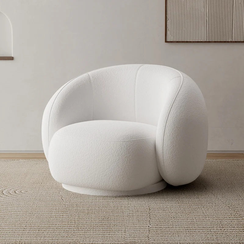 Creative, minimalist, modern sofa chair, Nordic light luxury single sofa company reception, negotiation, and rest area