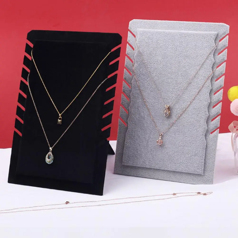 Chain Display Rack Necklace Organizer Stand Elegant Necklace Display Rack for Jewelry Prevents Scratches for Exhibition