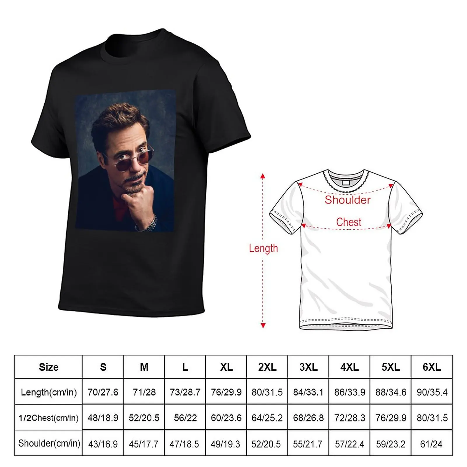 Wallpaper RobertDowney T-Shirt sweat sports fans t shirt for men