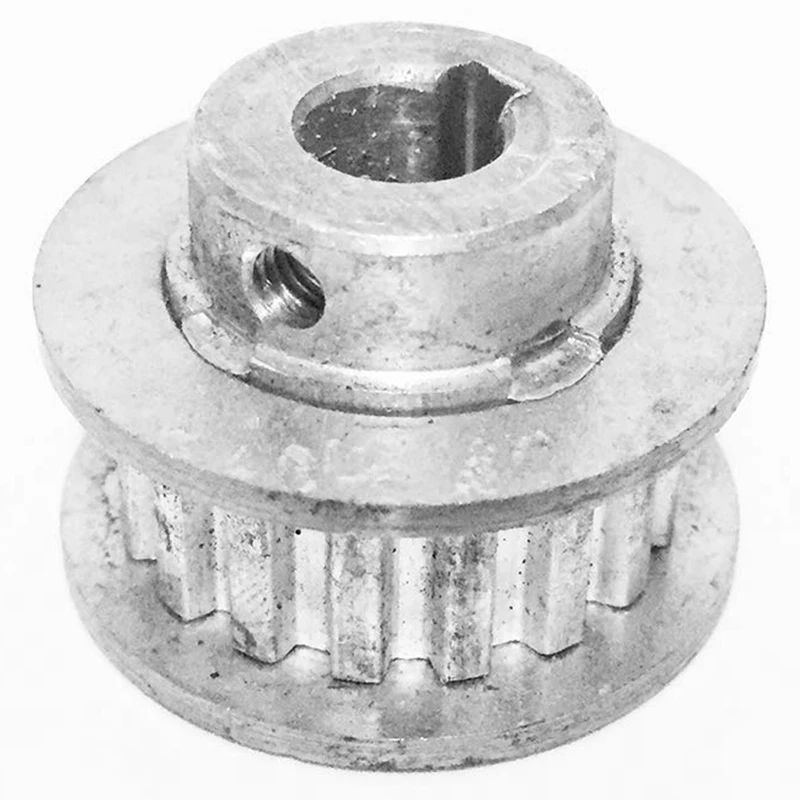 2Pcs Metal Synchronous Pulley Gear Motor Belt Gear Drive Wheel Gear S/N Cj0618 Mini Lathe Gears , Metal Cutting Machine Gears view 2
