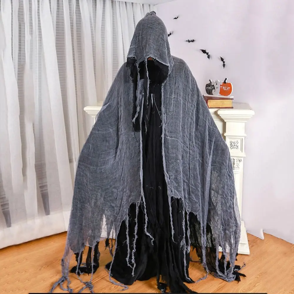 

Полиэстер Хэллоуин Призрак Плащи Фото Прощай Волшебник Дementors Косплей Костюм Костюмы Экипировка Одежда Реквизит