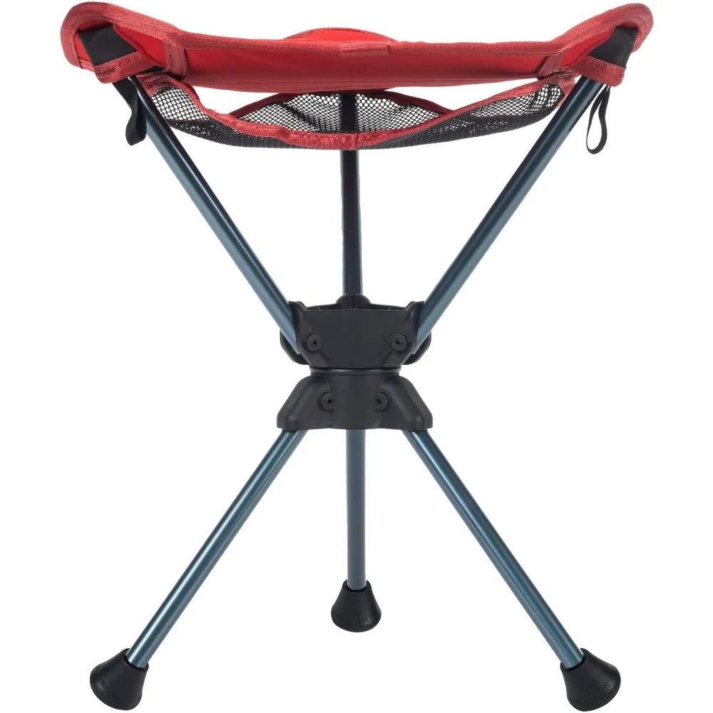 

Compass 360° Swivel Stool – Clay Red | Lightweight, Foldable & Waterproof with Carry Bag | Portable Camping Seat for Hunting