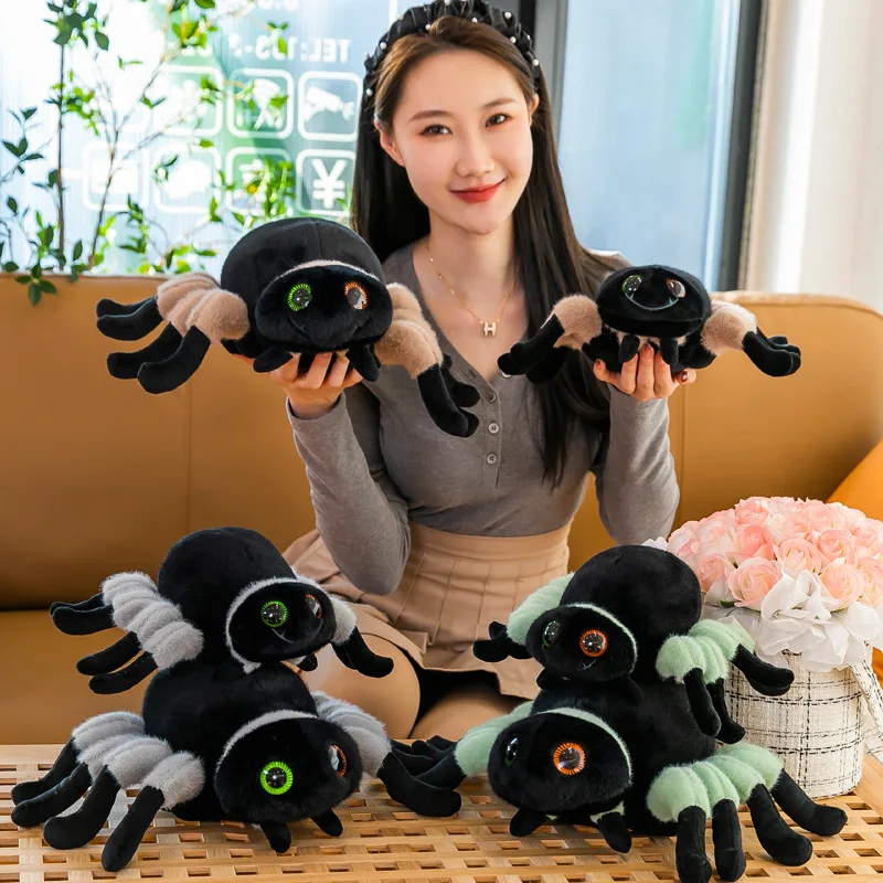 

Simulation Spider Plush Toy Animal Cute Doll Pillow Children Gift Home Decoration