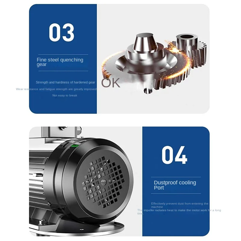 Imagem -03 - Bomba de Óleo Elétrica da Engrenagem da Sucção do Auto Produto Comestível de Aço Inoxidável Hidráulica 30l Pelo Minuto 380w 220v 380v 30m