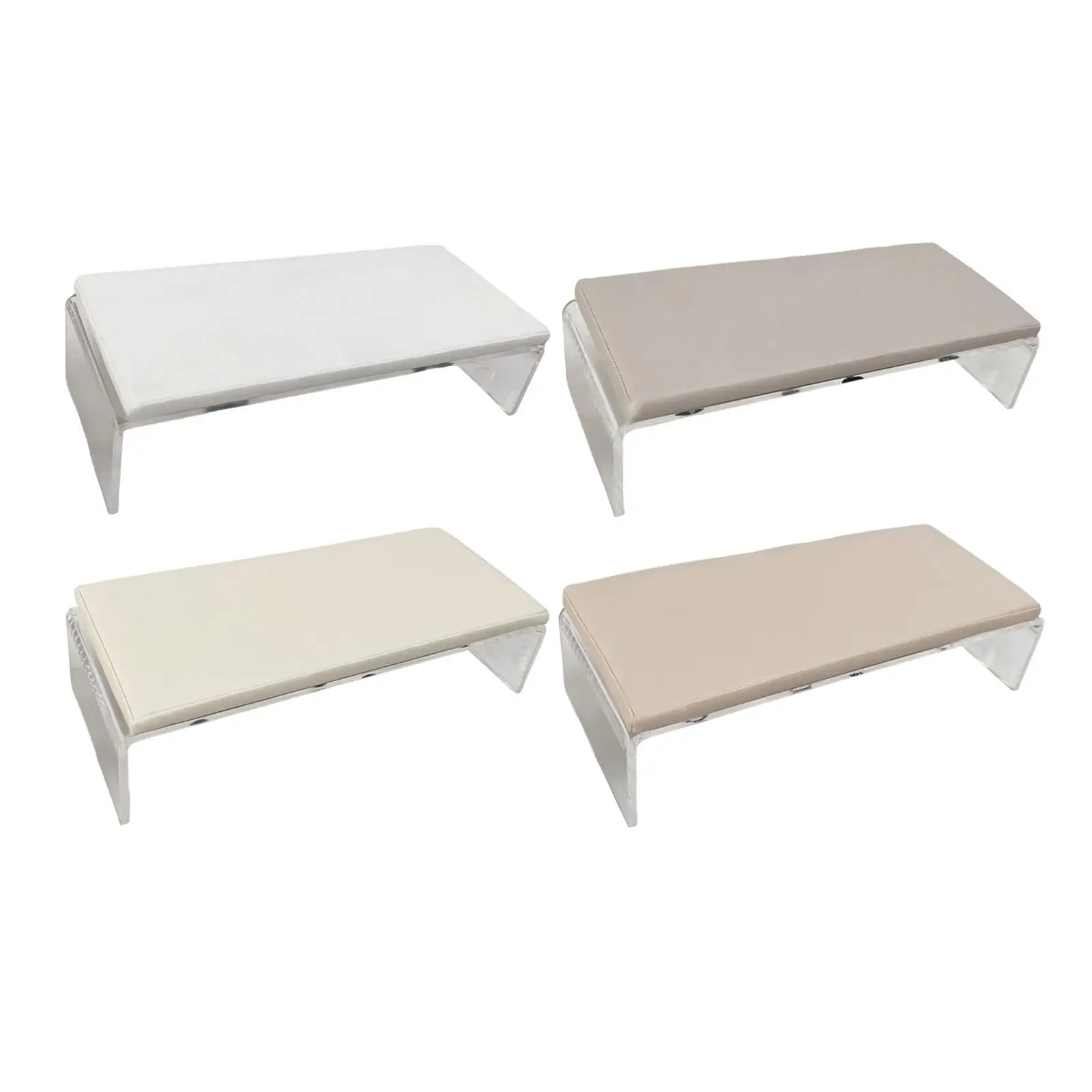 Nail Hand Rest Cushion Desk Station PU Acrylic for Fingernails Toenails