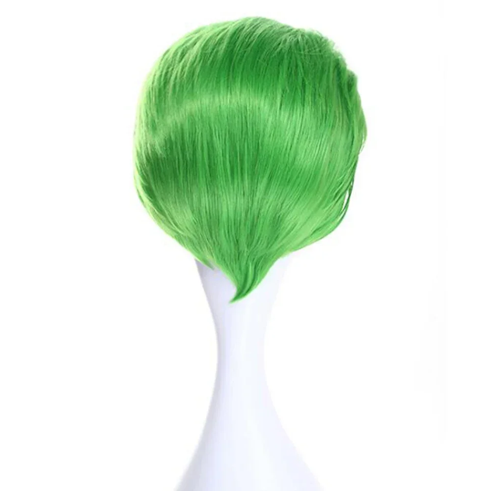 Synthetic Hair Green Joker Cartoon Characters Cosplay Wig Party Costume Wigs for Halloween & Christmas
