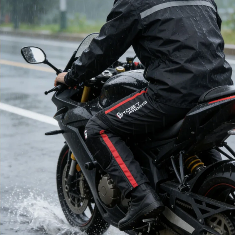 Men's All-Season Motorcycle dirt bike Riding Pants Thermal Windproof Reinforced Protective Gear Comfortable Fit for Motobike