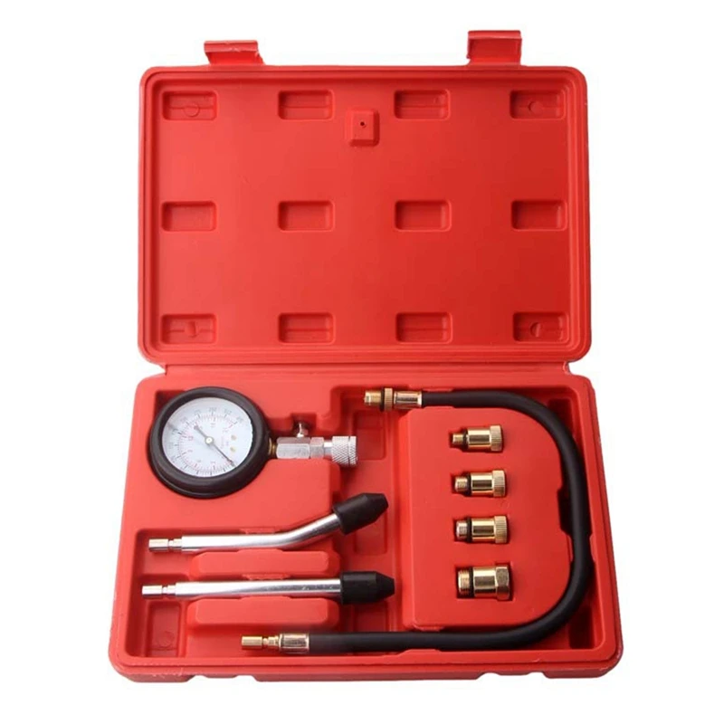 0-300Psi Multifunctional Cylinder Pressure Gauge Cylinder Gauge Test Kit Easy To Use