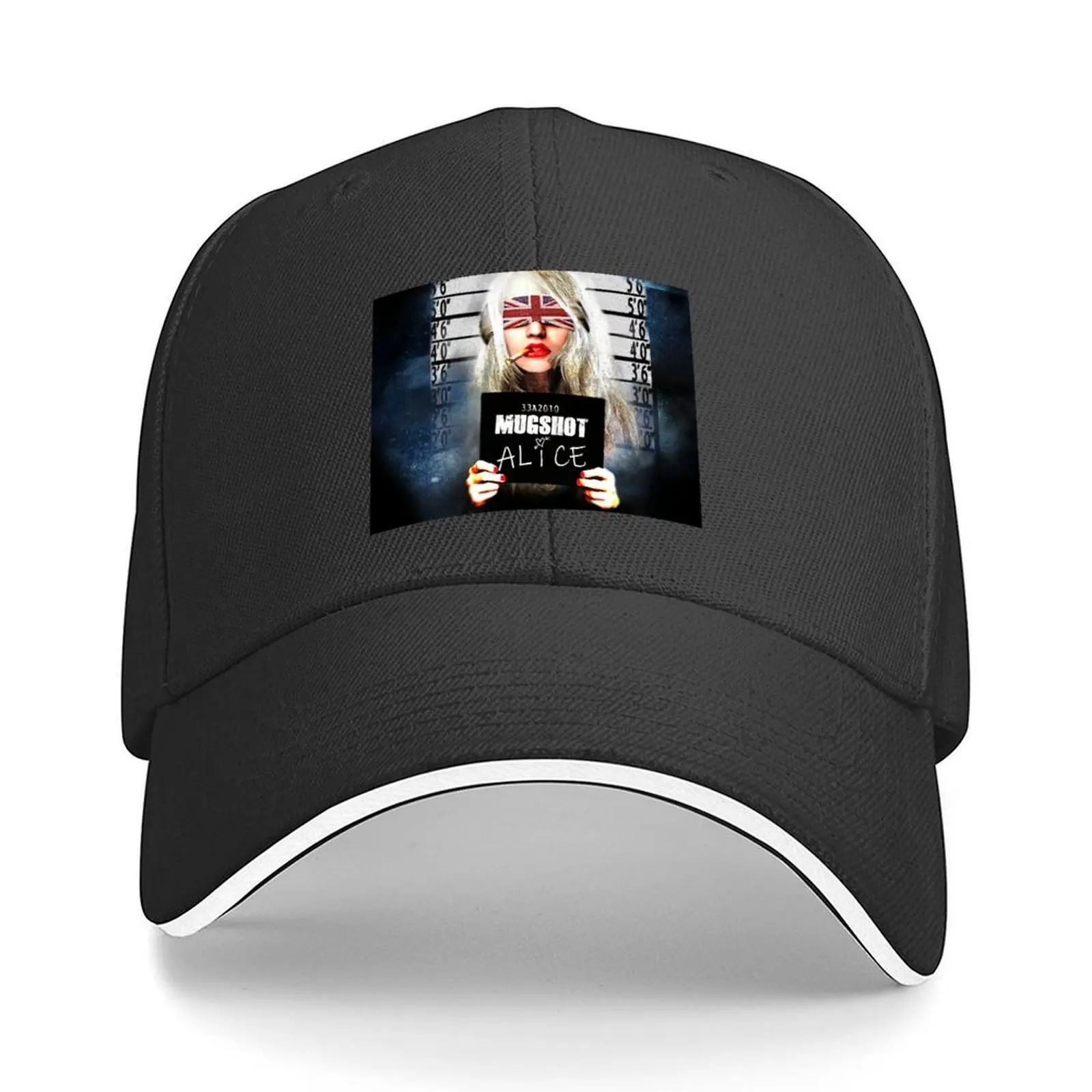

Mugshot Alice Baseball Cap Hood Sun Cap Golf Sun Hat For Children Women's 2025 Men's