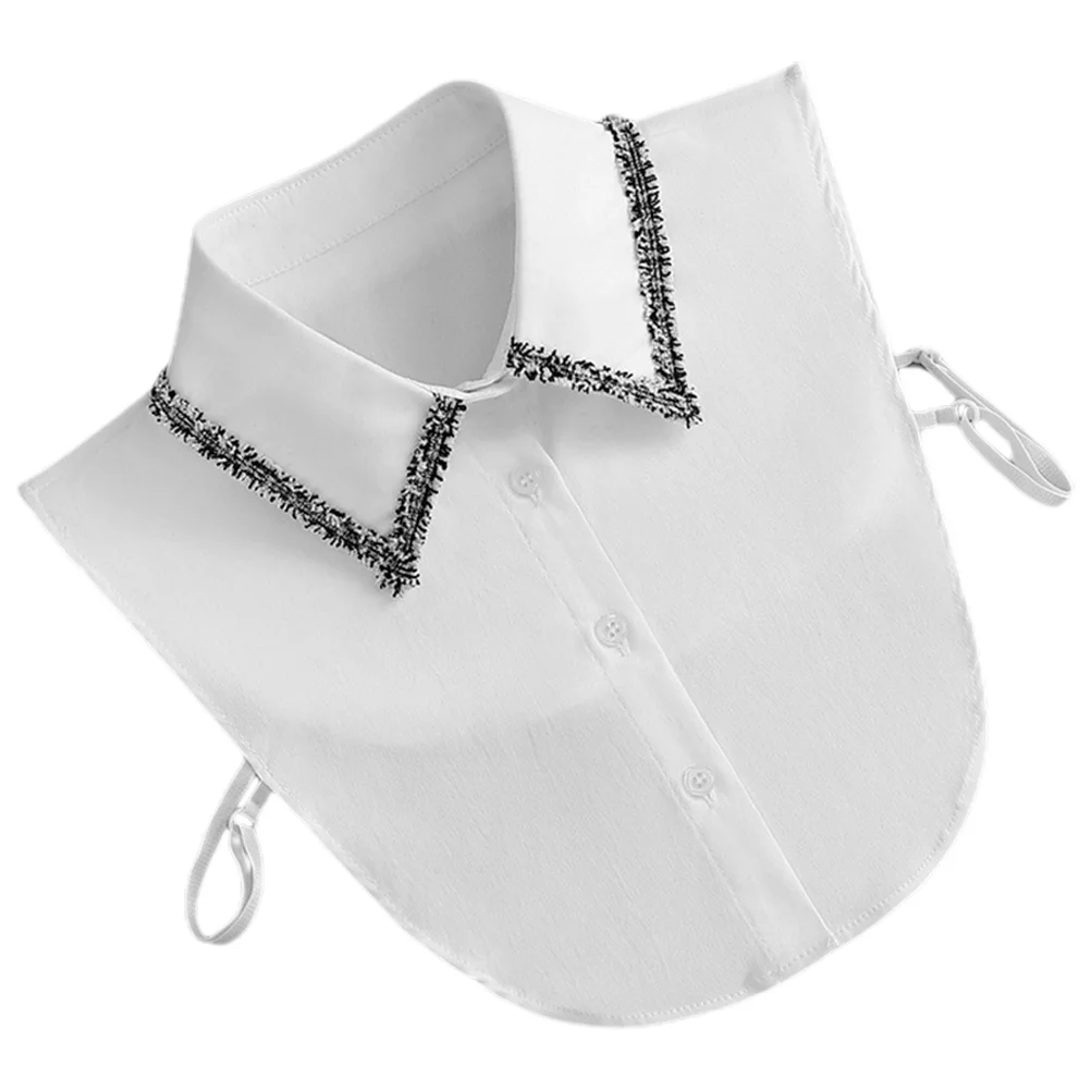 

Detachable Half-Shirt Fake Collar Cotton Breathable Lightweight Comfortable Simple Fashion Office Work Wear All-Match Women