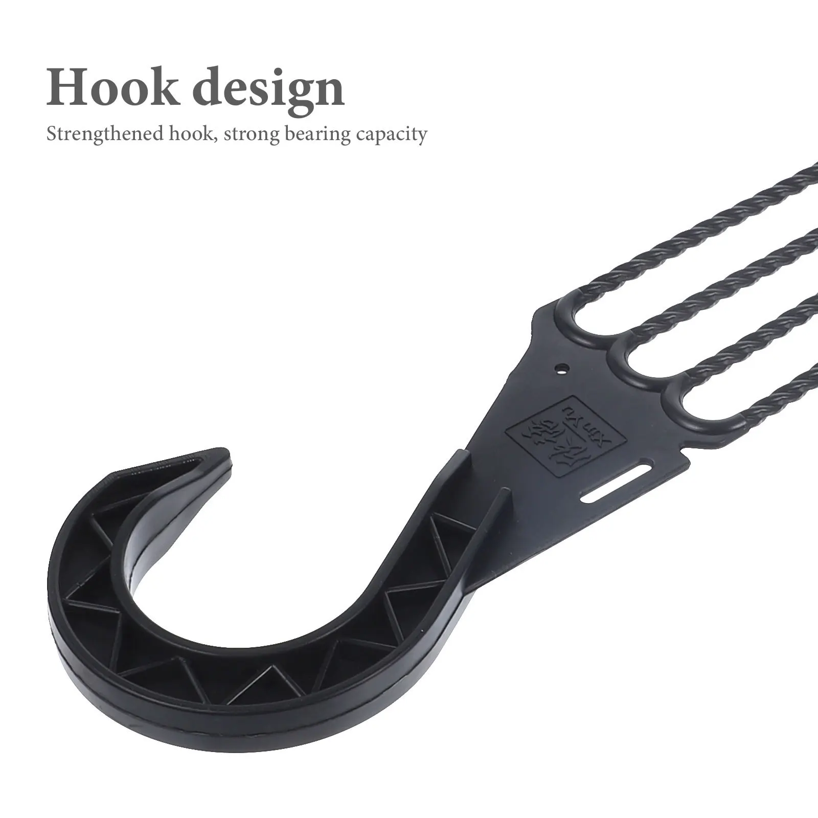 

5Pcs Wall Hanging Flowerpot Hooks Strong Plastic Planter Hangers Easy Install Garden Tools for Home Office Balcony Decorations