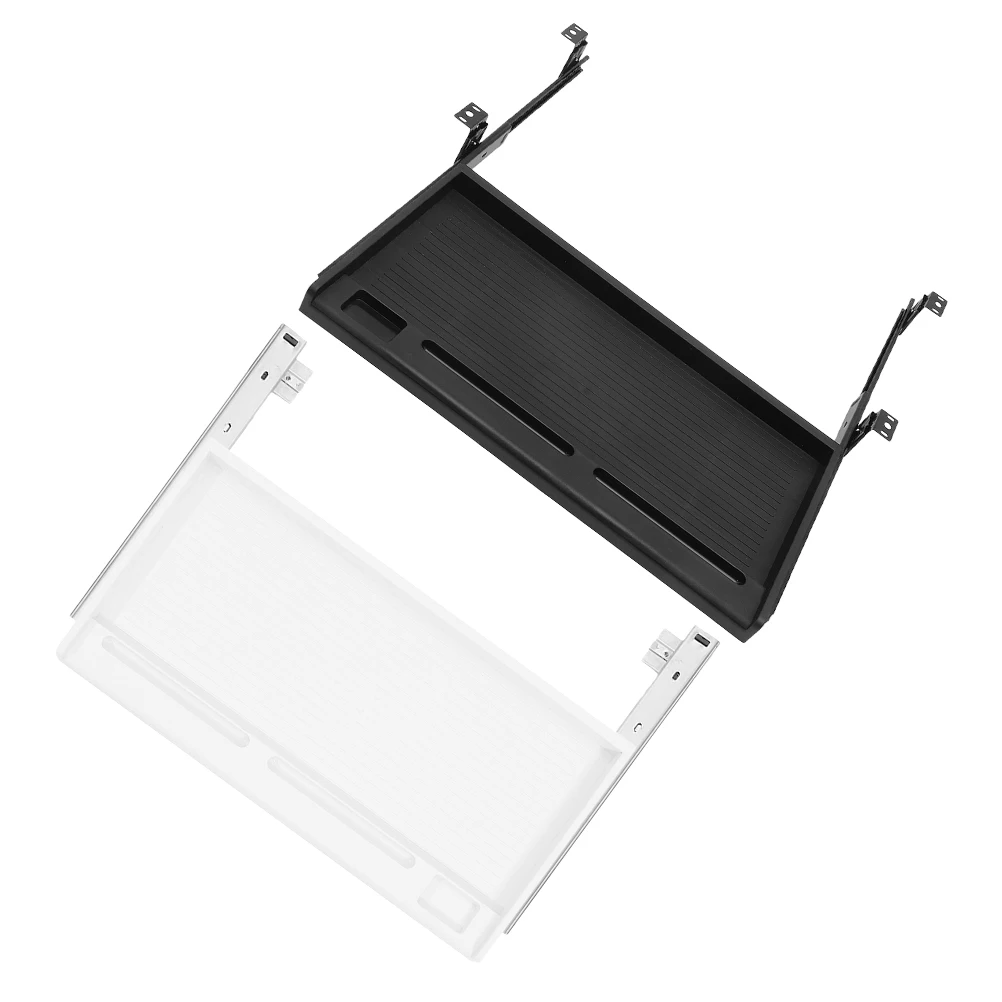 

Tray Organizers Under Desk Keyboard Tray Slide Slide Out Platform Under Desk Drawer Storage Pull Out Keyboard Stand