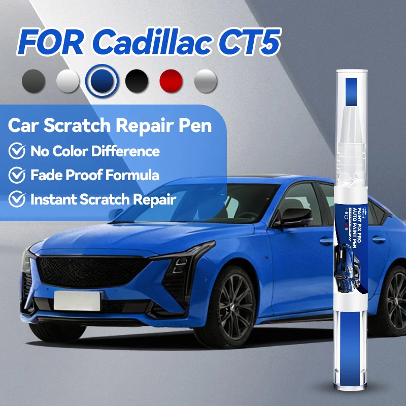 

Специализированные автомобильные аксессуары для Cadillac CT5: карандаш для ремонта лакокрасочного покрытия, средство для удаления царапин, DIY, белый, красный, GEJ, циан, G