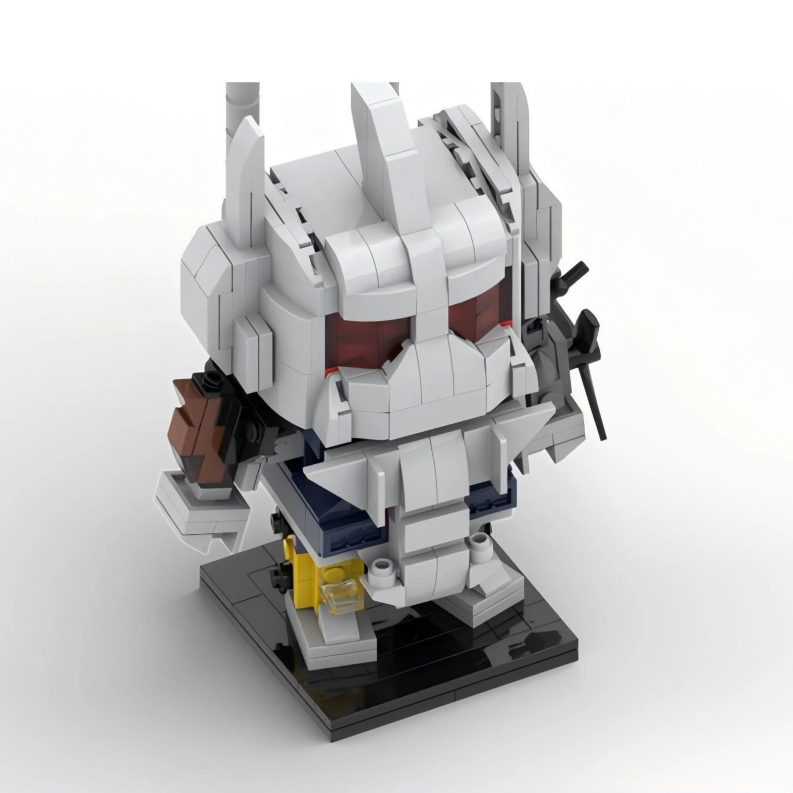 

Kids Puzzle Toys Birthday Gift MOC Classic Anime Movie Character Mech Brickheadz Transformation Robot Building Block Model Set