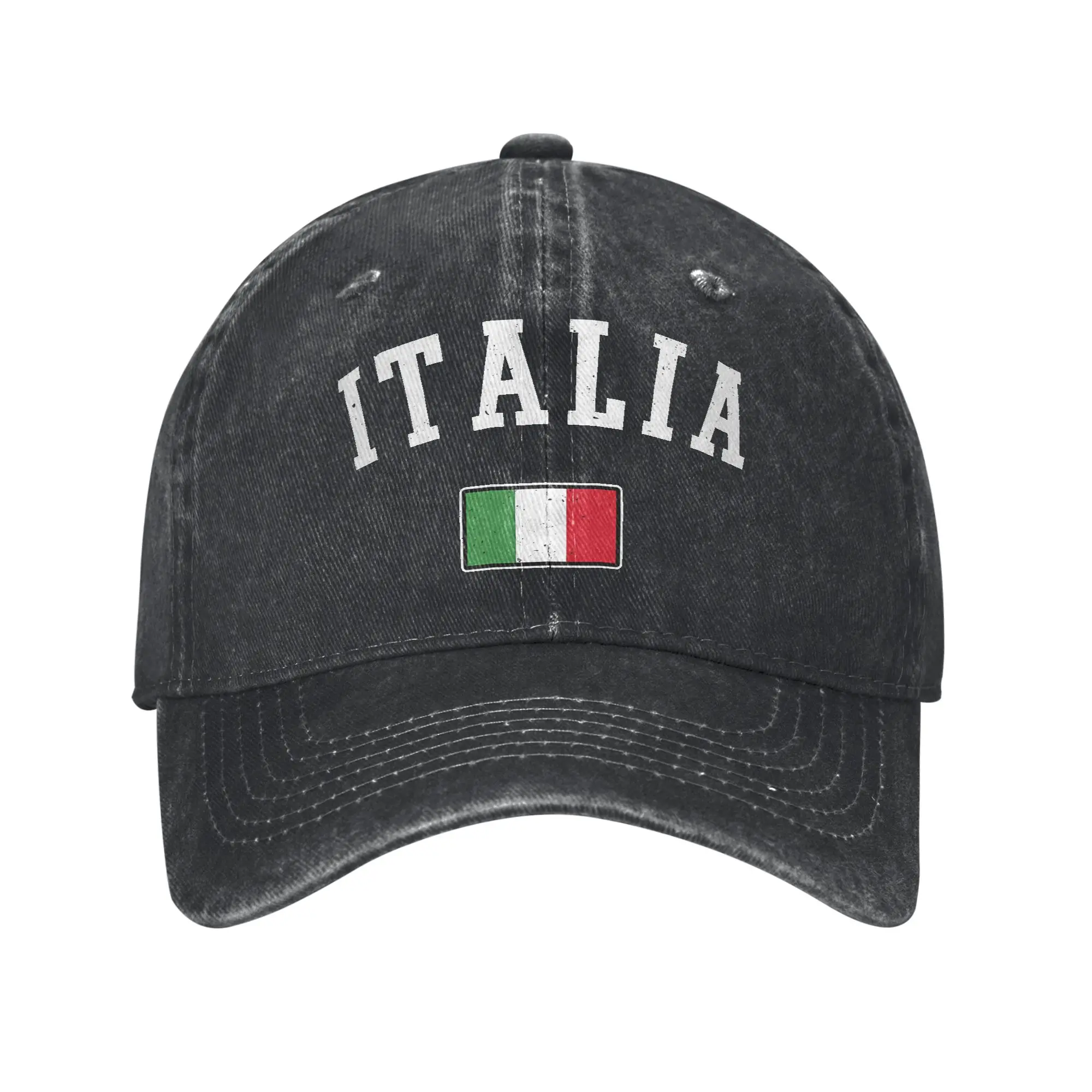Italy Flag Gift Pride Patriotic Italian Flag Fashion Baseball Cap  Casual Hats For Women  Barbecue Party Hats For Women