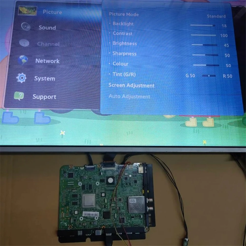 Good test working for Samsung UE55D6500VS BN94-05539G UE40d6500 BN41-01587 BN41-01587E UE55D6500 EU55D6500 EU40d6500 motherboard