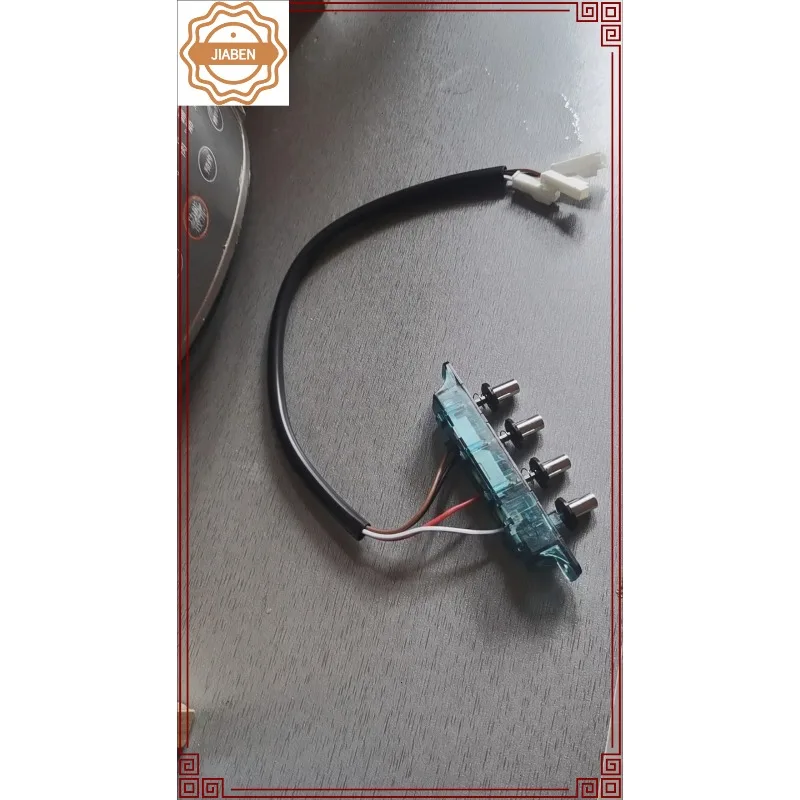 Universal Range Hood Control Panel 4‑5 Button Switch Controller Replacement Accessory for Kitchen Cooker Hood
