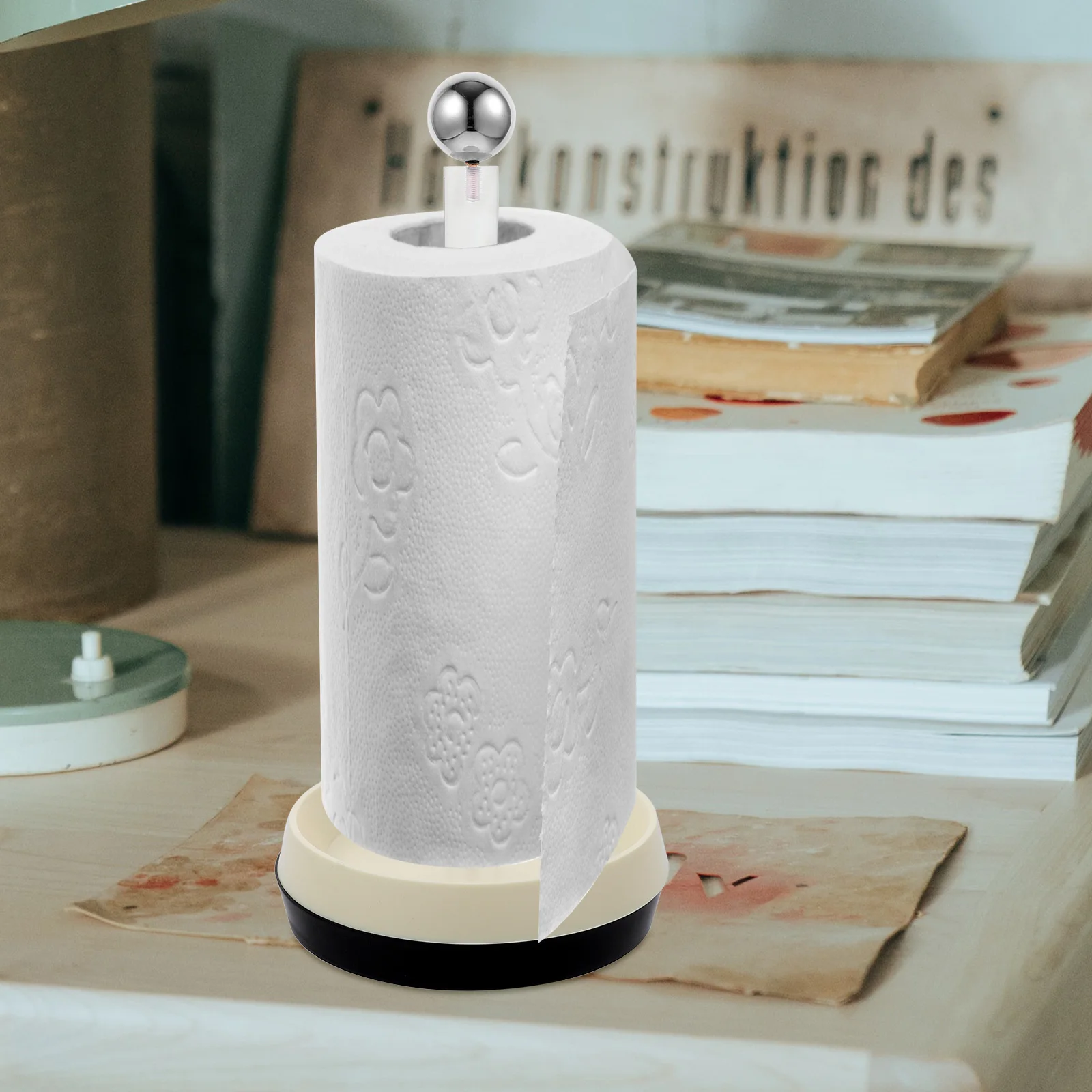 Kitchen Vertical Tissue Holder Napkin Holders Nordic Paper Towel Stand Tissues Towels