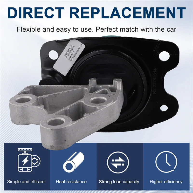 A85E-For Cadillac Opel Captiva 2.4 2006-2010 25959115 Car Engine Mount Motor Support Bracket Trans Mount