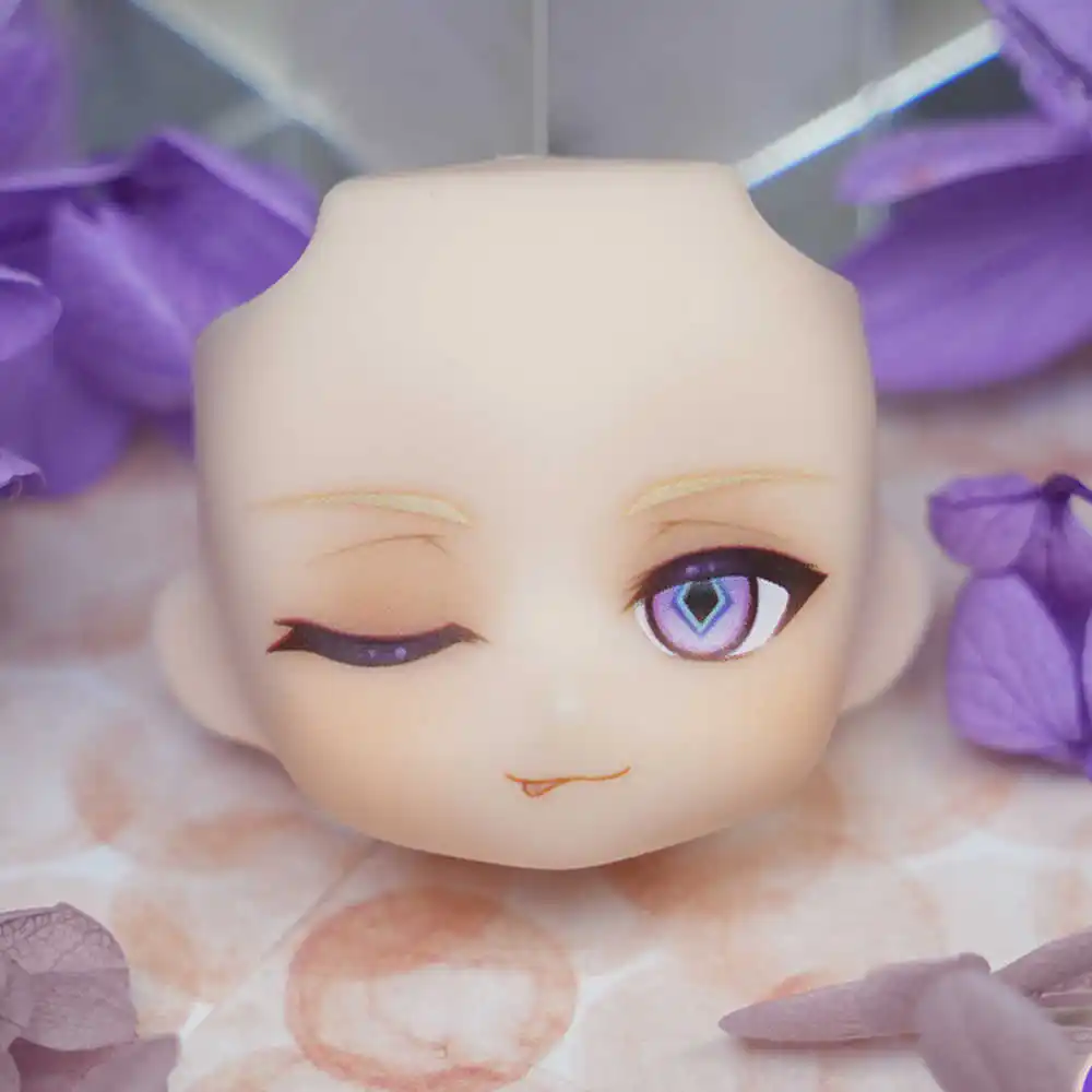 Honkai: Star Rail Aventurine Ob11 Faceplates GSC Handmade Water Sticker Face Doll Accessories Game Props Anime Figure Toy Kids