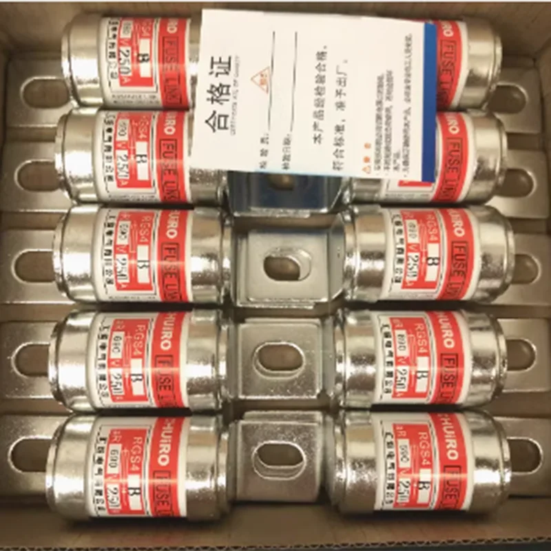 High quality model RGS4-B fast fuse 660V 690V RGS4B 200A 250A 300A 315A 400A Ceramic Bolt Connected Fast Blow Acting Fuse Link