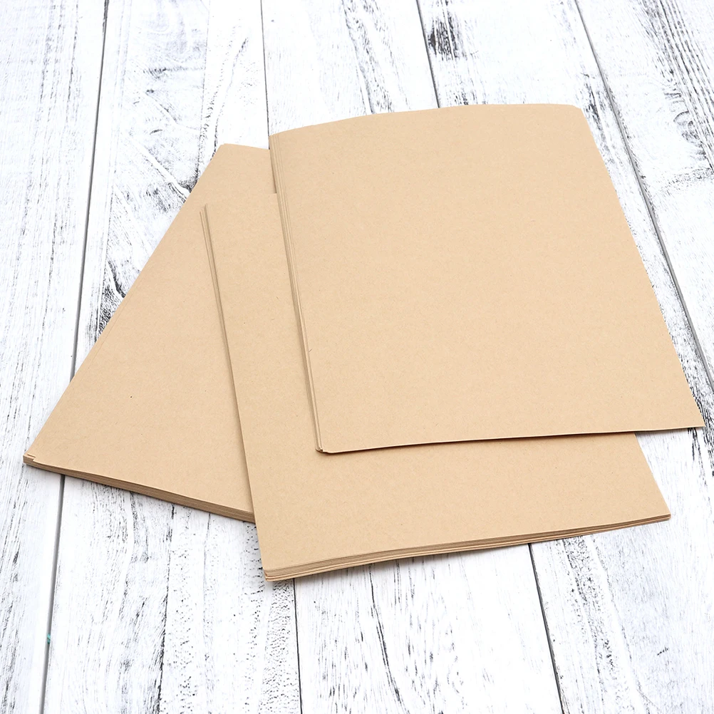 

150pcs 3 Sets A4 Vintage Kraft Writing Paper Retro Letter Stationery Set For Home Office School 21X29Cm Smooth