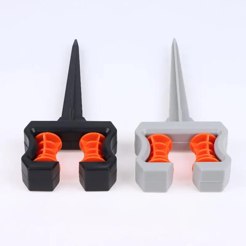 ~Garden Hose Guide Spike 10.24in ABS Water Pipe Positioning Holder Roller For Outdoor Garden Lawns Landscape Watering