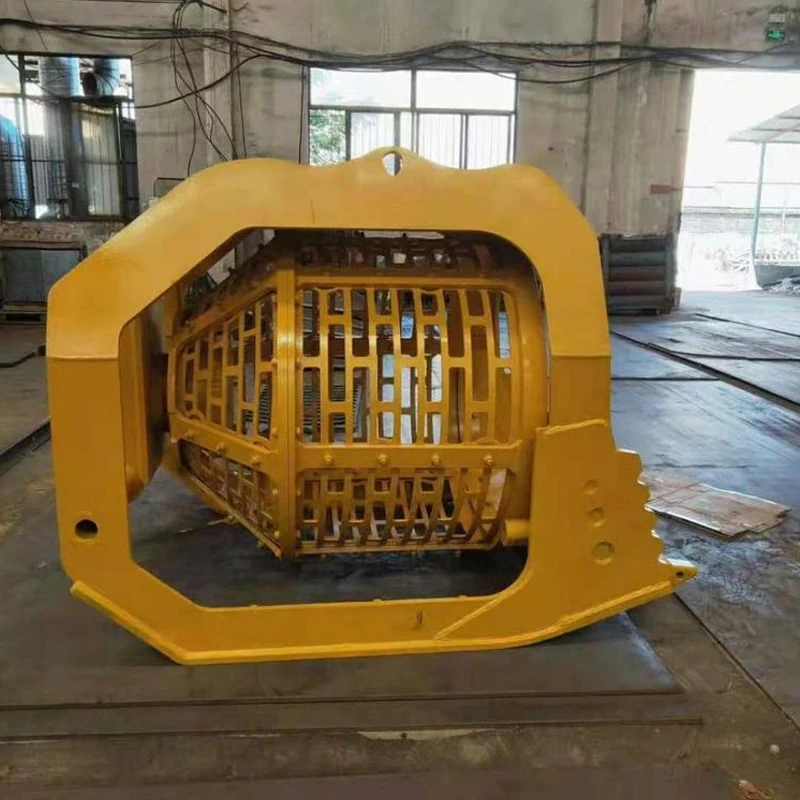 Wholesale Hot Excavator Attachments Screening Bucket Rotating Screen Sifter Drum Soil Earth Sand Stone Waste Material Sorting